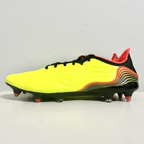 Adidas Copa Sense.1 SG “Game Data Pack” Men’s Size 12 Solar Yellow Soccer Cleats - Picture 4 of 10